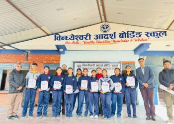 विन्ध्येश्वरी आदर्श स्कुलमा अङ्ग्रेजी संवाद  कार्यक्रम सम्पन्न