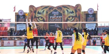 पुलिसलाई हराउँदै न्यू डायमण्डले जित्यो टाइगर कपको महिलातर्फको उपाधि