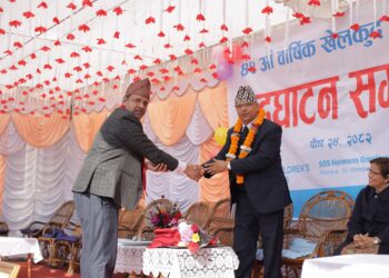 एसओएस गण्डकीमा ४२ औँ खेलकुद दिवसको समुद्घाटन