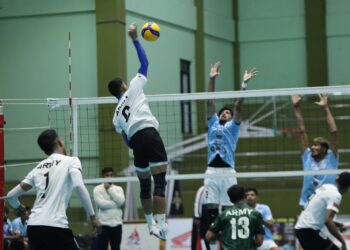 टाइगर कपः ३ पाकिस्तानी सम्मेलित पर्वत भलिबलविरुद्ध आर्मीको रोमाञ्चक जित