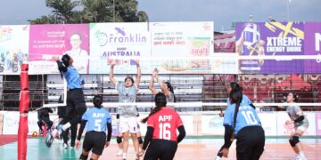 टाइगर कपः महिलातर्फ एपीएफलाई हराउँदै थाइल्याण्ड क्विन्स तेस्रो