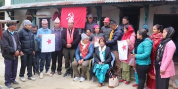 सुकुम्बासी समस्या समाधानका लागि नेकपाको नेतृत्व आवश्यक ः उम्मेदवार थापा