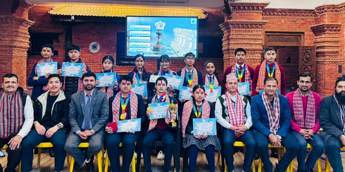 कुमुदिनी होम्समा अन्तर विद्यालय स्तरीय हाजिरीजवाफ