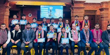 कुमुदिनी होम्समा अन्तर विद्यालय स्तरीय हाजिरीजवाफ