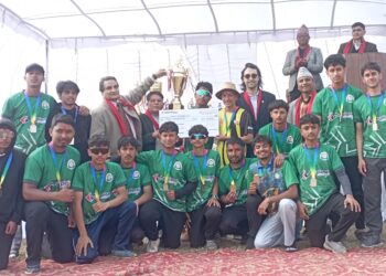 प्रतिभा माविले जित्यो प्रतिभा सुपर लिग क्रिकेटको उपाधि