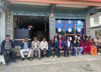 कास्की–१ का रास्वपा उम्मेदवार गनेस पौडेलको “स्थानिय संवाद यात्रा” जारी