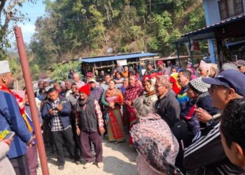 कास्की–१ मा उत्साहको लहर ः गनेस पौडेलको संवाद यात्रामा जनताको भरोसा