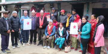 नेकपा कास्की क्षेत्र नम्बर १ का उम्मेदवार राजकाजी गुरुङ ‘करण’ रुपामा