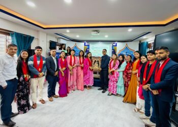 गुप्तेश्वर महादेव क्याम्पसमा एमबिएस विद्यार्थीको स्वागत तथा बिदाइ कार्यक्रम सम्पन्न