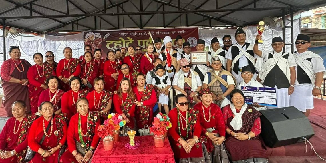 ट्होटेंले देशमा सुशासन कायम होस माननीय गुरुङ           झाँकी र्यालीमा चिउली पाचे तमु समाज प्रथम