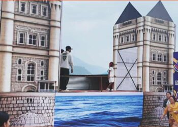 लन्डन ब्रिजको झल्को दिने आकर्षक आकृति हेमजा आलु महोत्सवको मुख्य आकर्षण