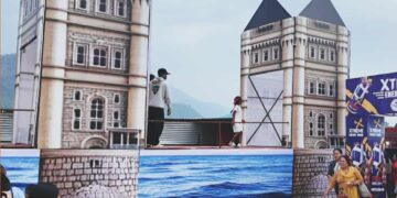 लन्डन ब्रिजको झल्को दिने आकर्षक आकृति हेमजा आलु महोत्सवको मुख्य आकर्षण