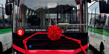 पोखरामा निःशुल्क सटल बस सेवा सुरु