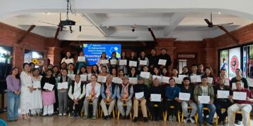 कुमुदिनी होम्समा अंग्रेजी भाषाको कार्यशाला